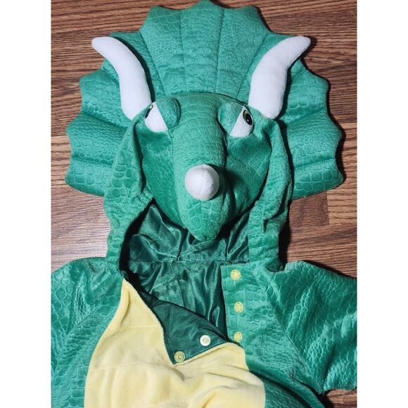 Baby Triceratops Dinosaur Pullover Halloween Costume - Picture 2 of 3